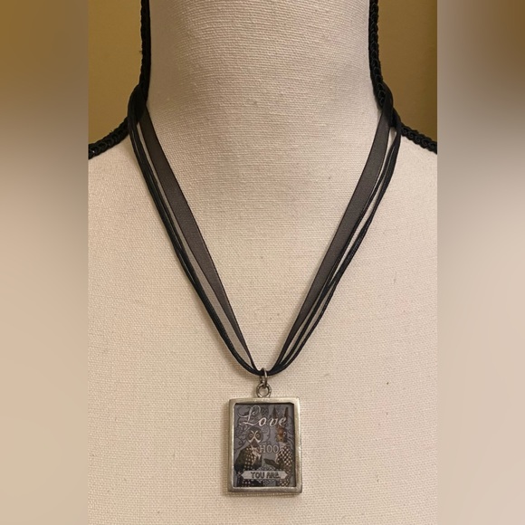 PICK UP STICKS Double-sided Necklace; Rectangular in shape; NWOT. - Picture 1 of 6